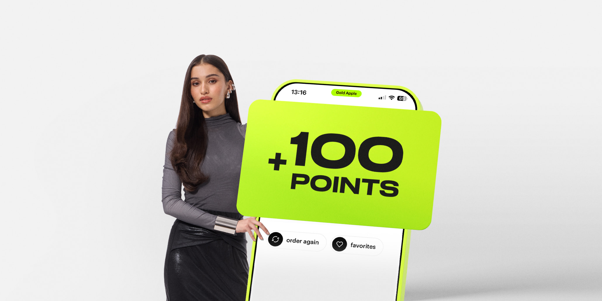 get 100 points for shopping
