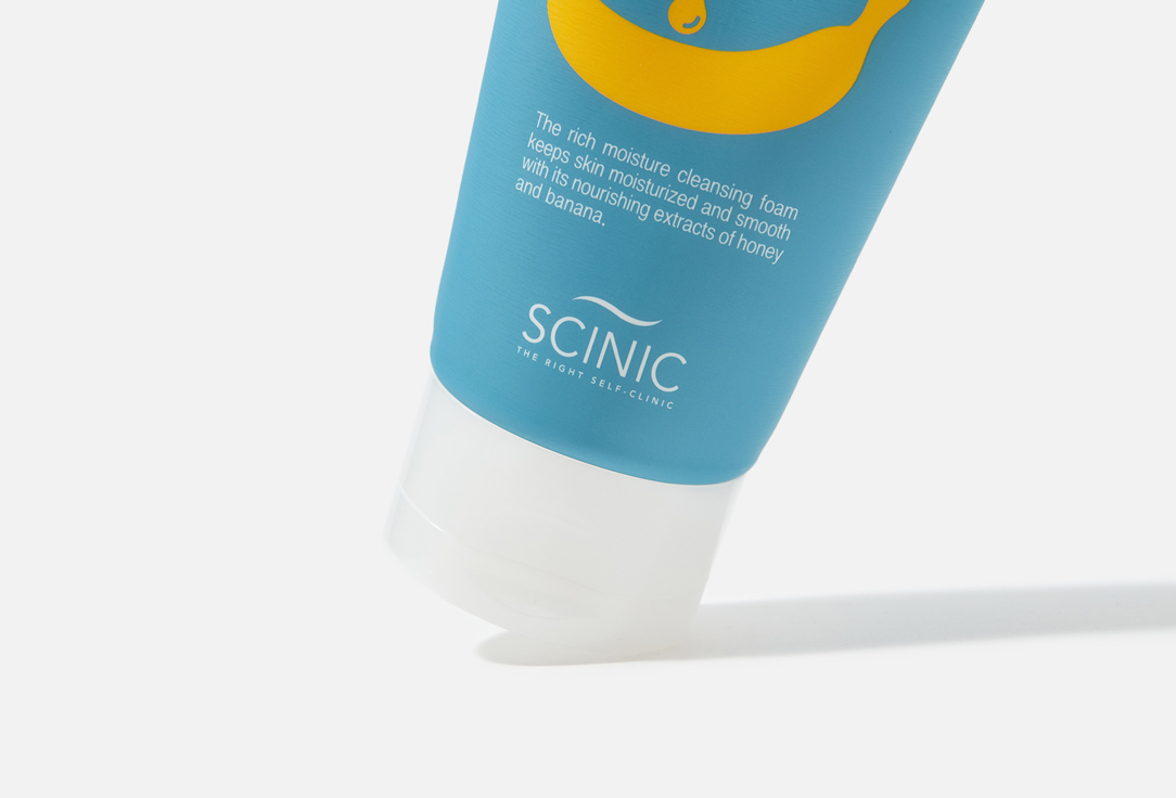 SCINIC Cleansing nourishing and moisturizing foam Honey Banana