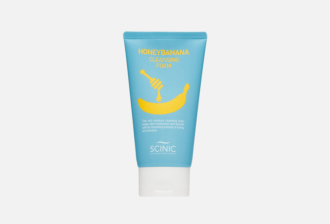 SCINIC Cleansing nourishing and moisturizing foam Honey Banana