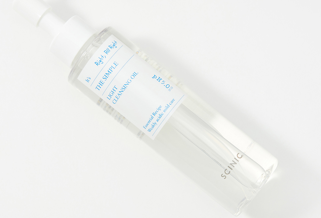 SCINIC Face cleansing oil The Simple Light