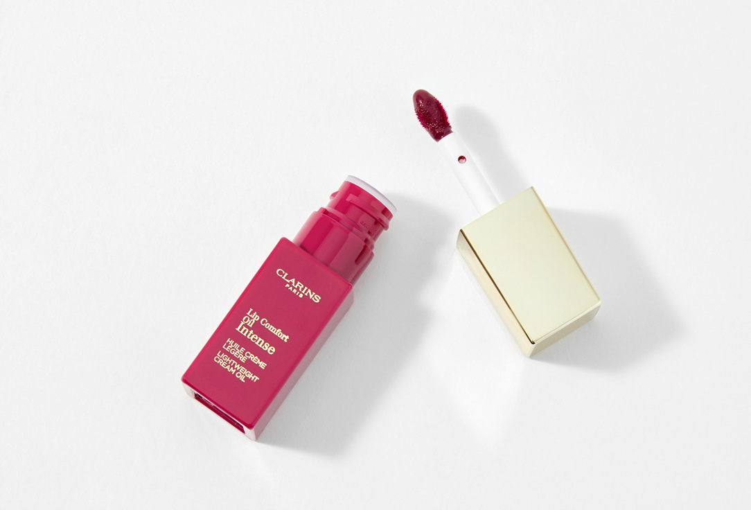 Clarins Lip tint oil with creamy texture Lip Comfort Oil Intense 