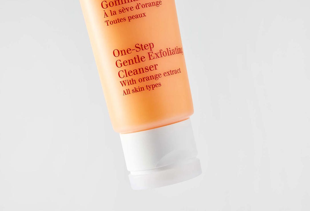 Clarins Foaming Cleansing Cream with Exfoliating Effect Doux Nettoyant Gommant Express