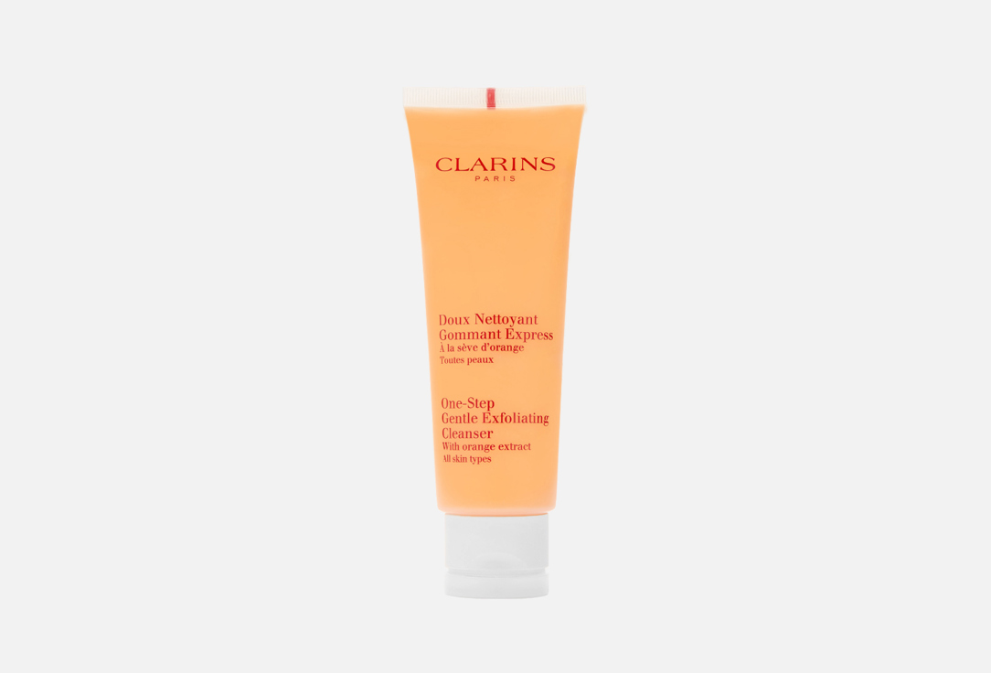 Clarins Foaming Cleansing Cream with Exfoliating Effect Doux Nettoyant Gommant Express