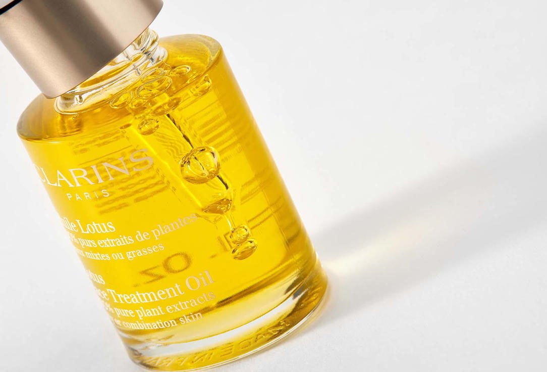 Clarins Face treatment oil for oil & combination skin Lotus