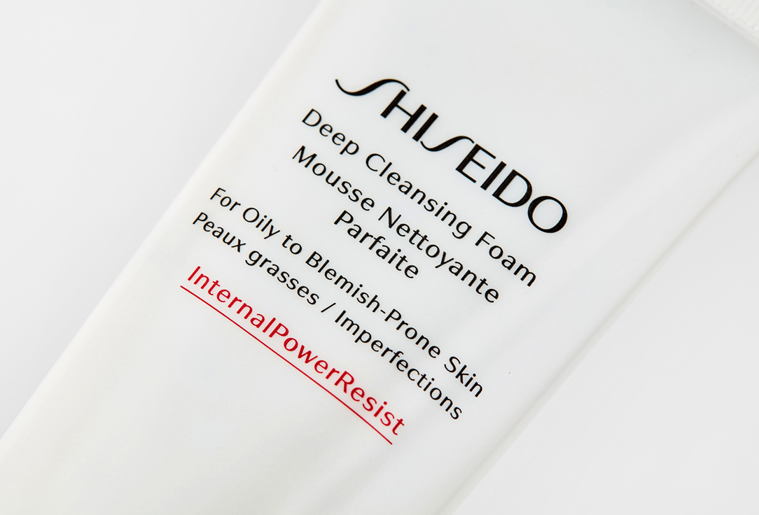 Shiseido Deep Cleansing Foam Internal power resist 