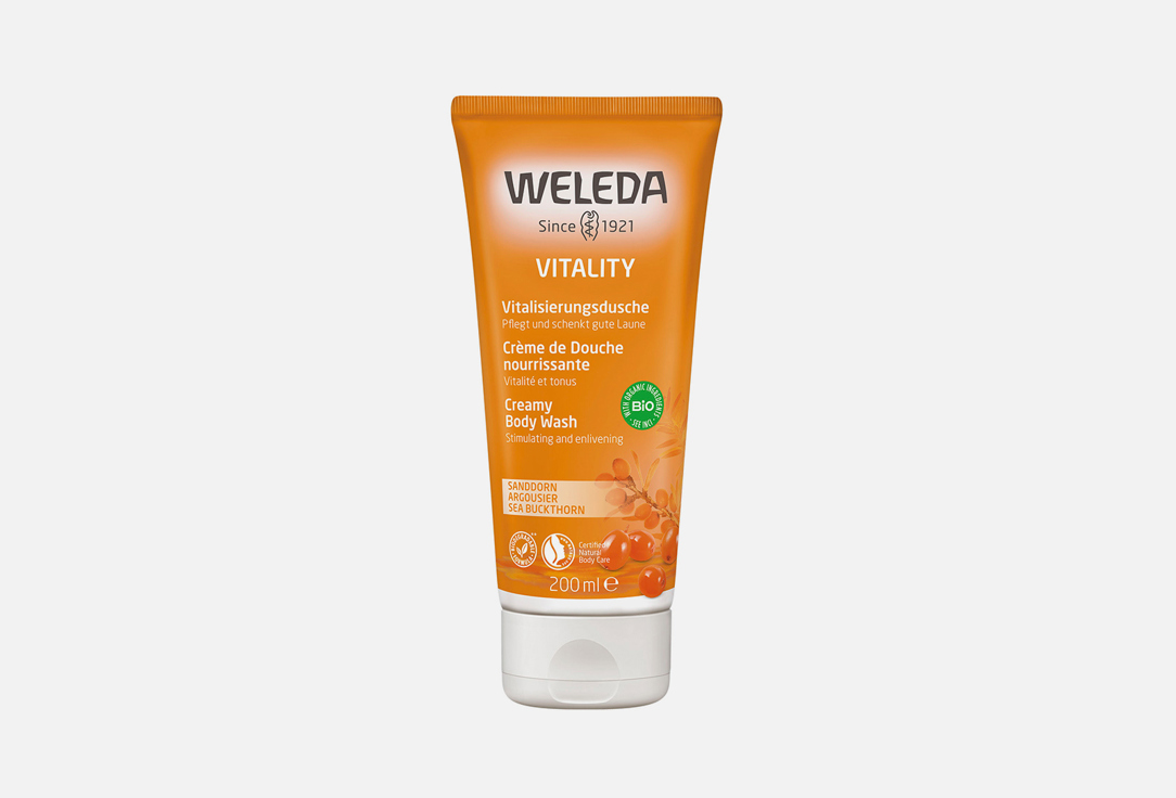 Weleda Body Wash Creamy Sea Buckthorn