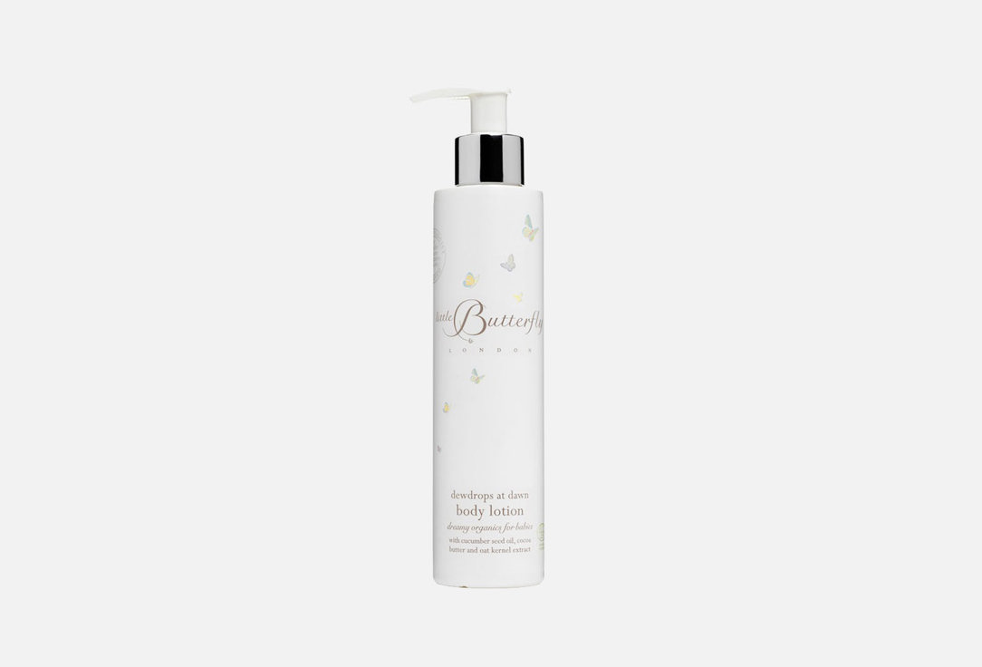 Little Butterfly London Baby BODY LOTION  dewdrops at dawn