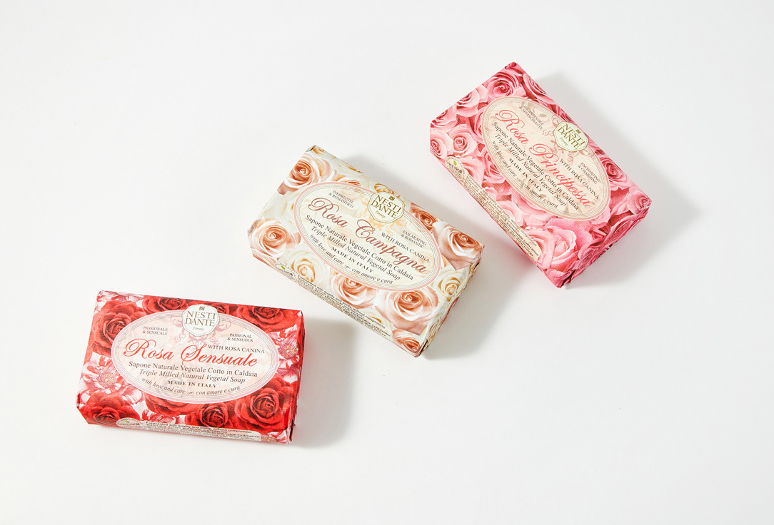 Nesti Dante Soap set Rose