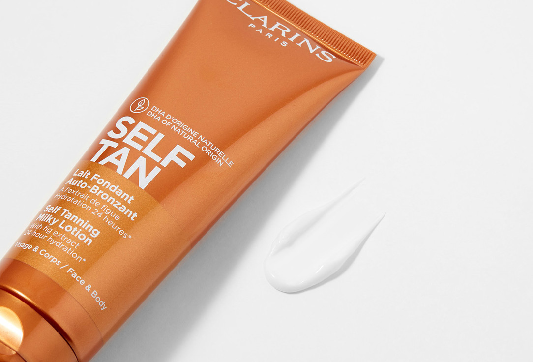 Clarins Face and body tanning milk Self tan