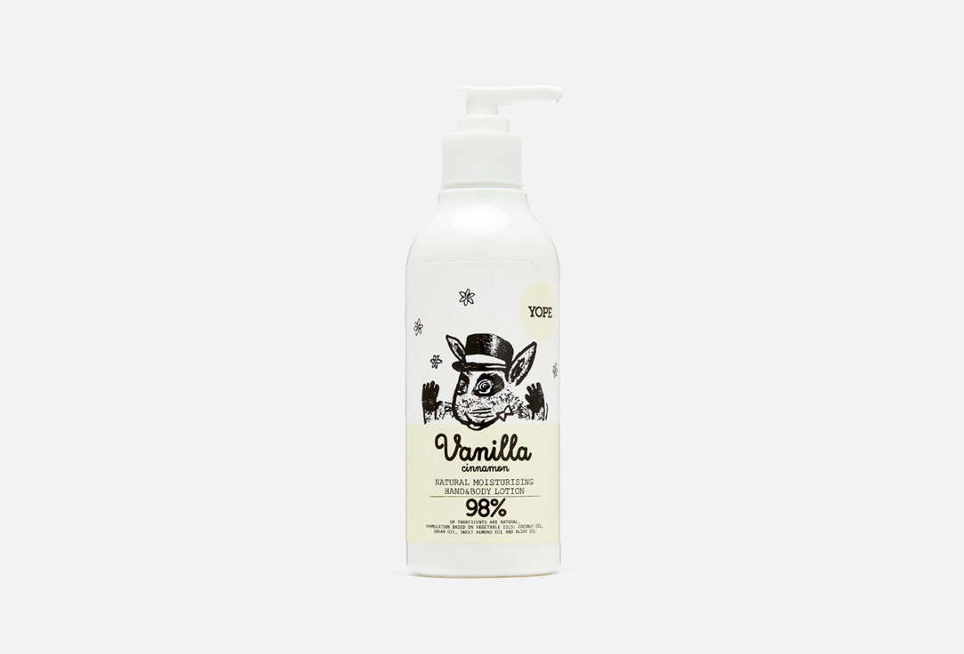 YOPE Hand and body lotion  Vanilla & cinnamon 