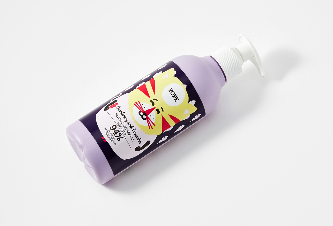 YOPE Natural Shower Gel Cranberry and lavender 