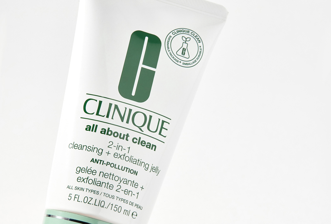 Clinique 2-in-1 Cleansing & Exfoliating Face Jelly All About Clean