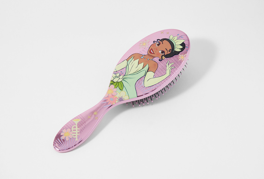 WET BRUSH Mini comb for tangled hair Disney princess wholehearted tiana light purple