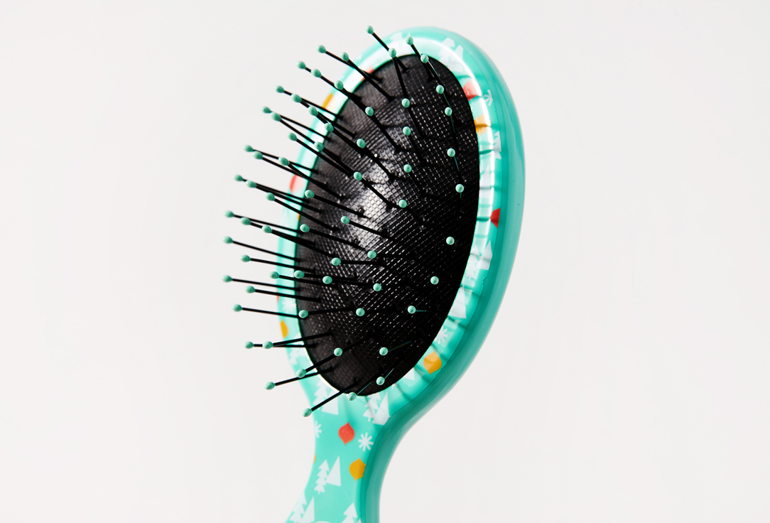 WET BRUSH Comb for tangled hair Mini detangler mickey & minnie mickey love & joy teal