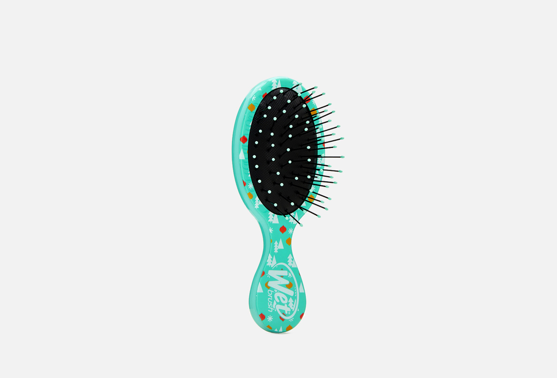 WET BRUSH Comb for tangled hair Mini detangler mickey & minnie mickey love & joy teal