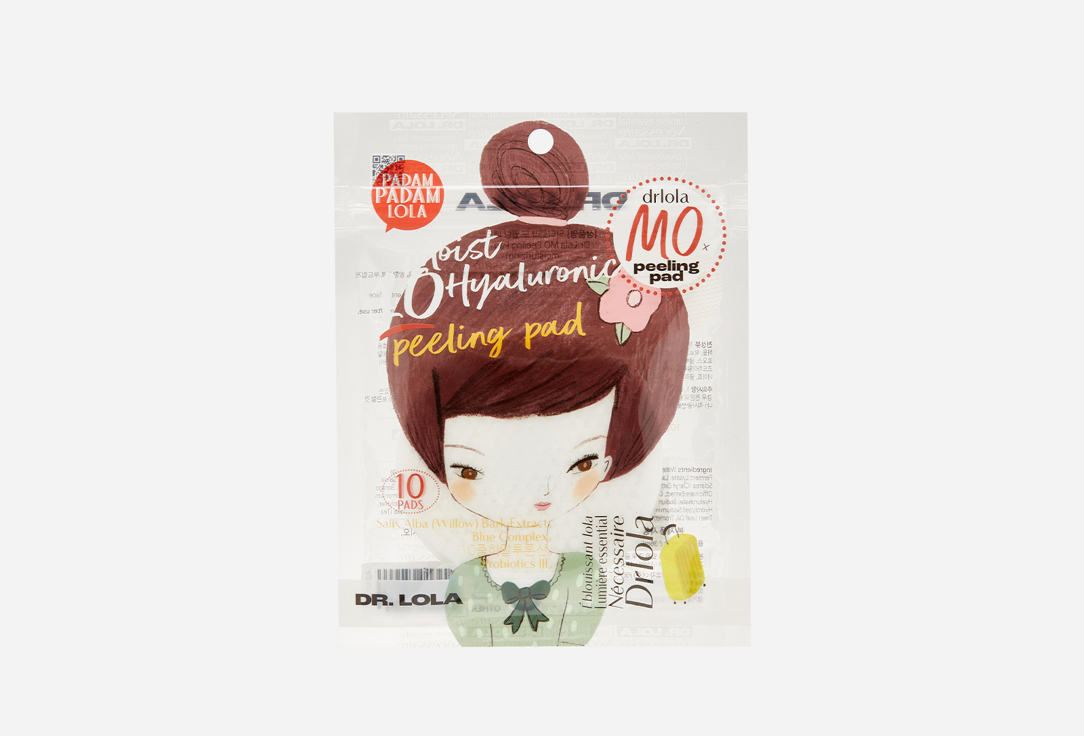 Dr. Lola Face peeling pads Moist hyaluronic