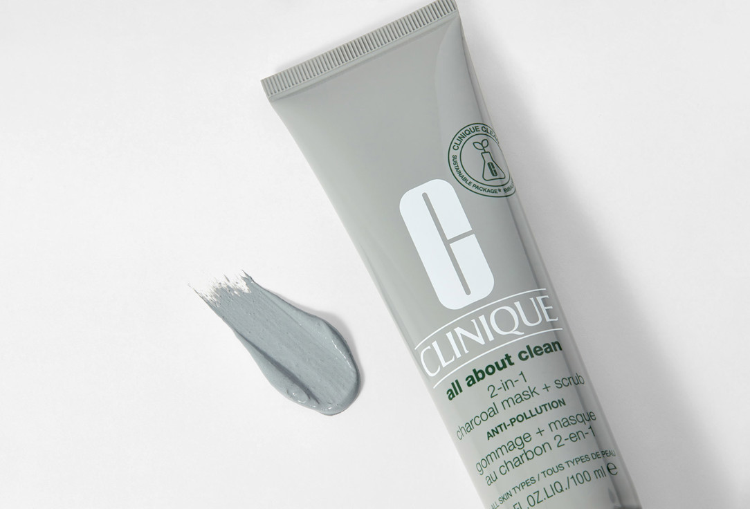 Clinique 2-In-1 Purifying Face Mask & Scrub All About Clean