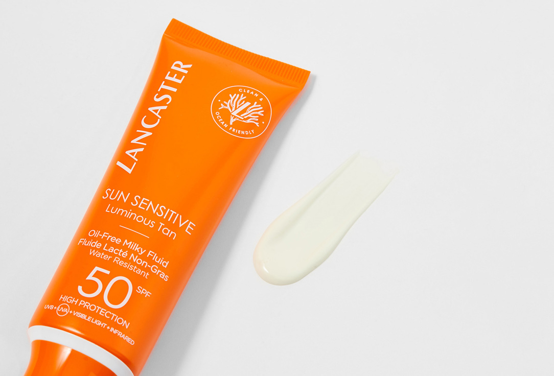 LANCASTER Skin oil-free milky fluid SPF50 Sun sensitive