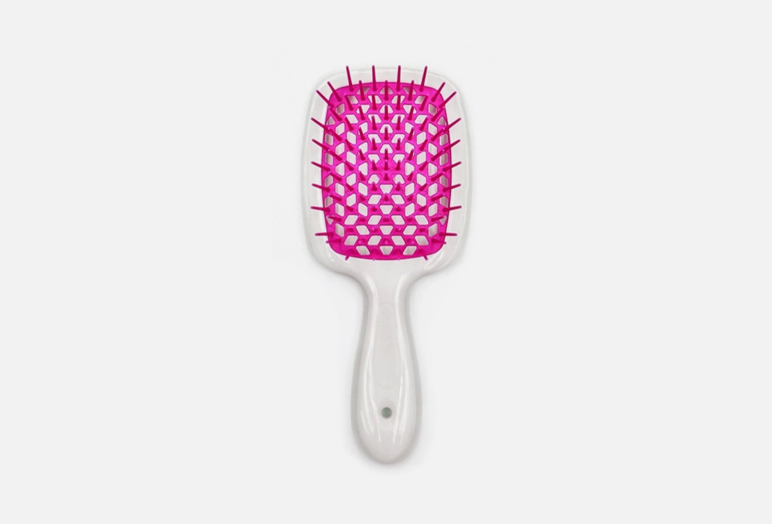 Janeke  Hair brush Superbrush White Violet