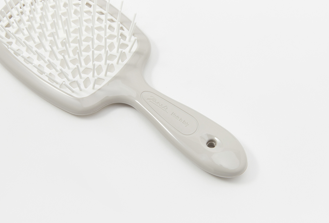 Janeke  Hair brush Superbrush Grey White