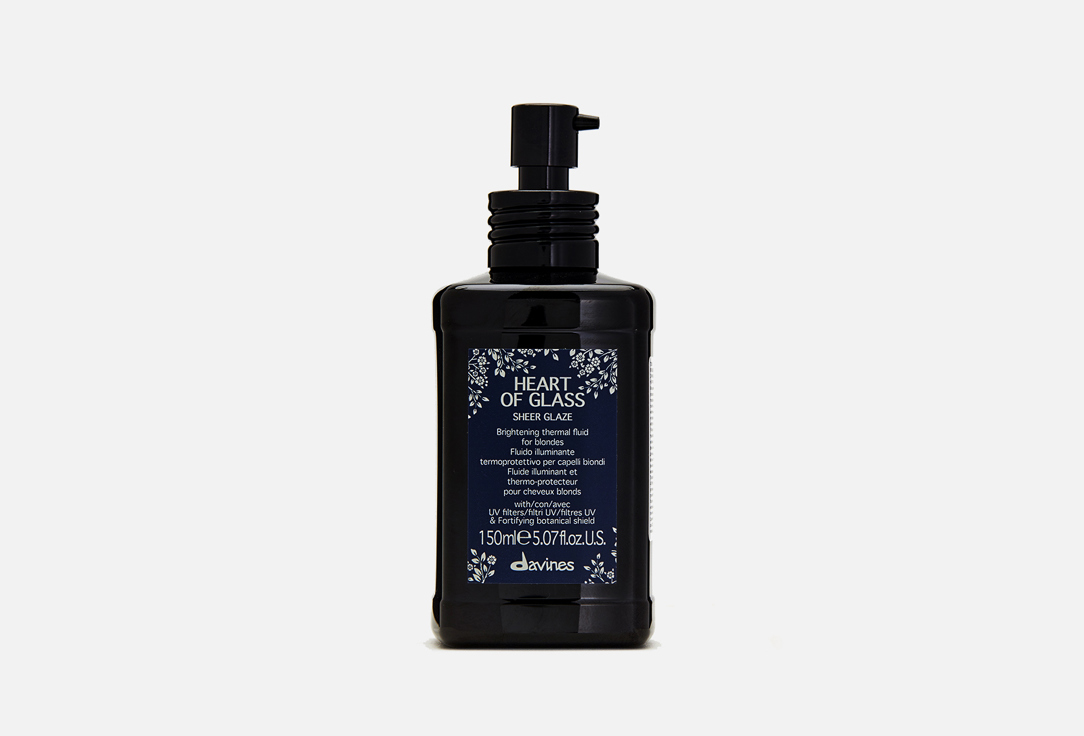 Davines Brightening Hair Fluid HEART OF GLASS Sheer Glaze