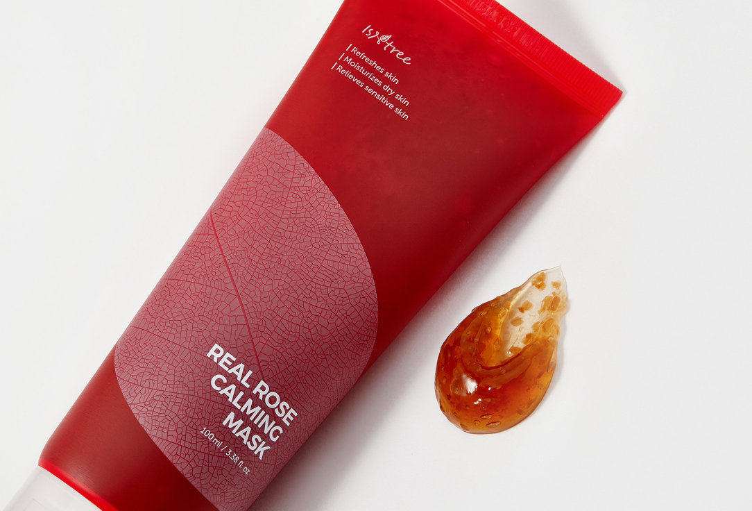 IsNtree CALMING FACE MASK REAL ROSE