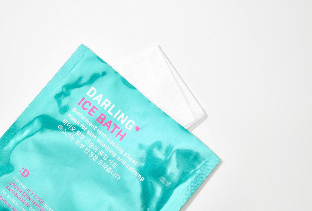 DARLING* Bioferment cooling face sheet mask Ice bath