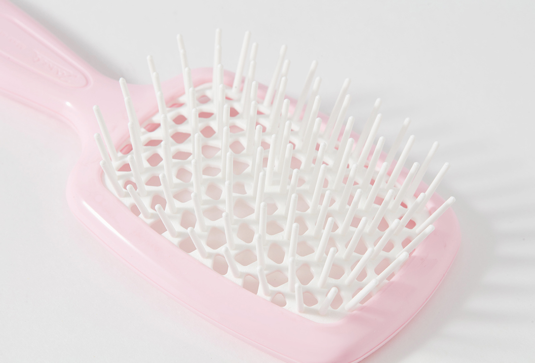 Janeke  small Hair brush Superbrush Small Pink White 