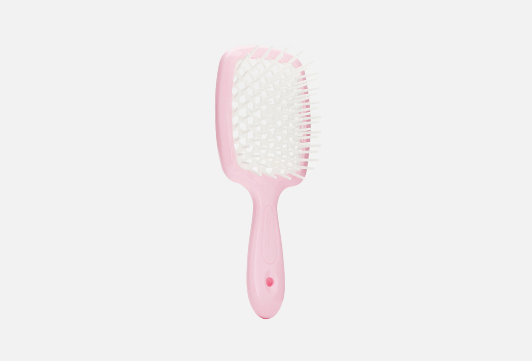 Janeke  small Hair brush Superbrush Small Pink White 