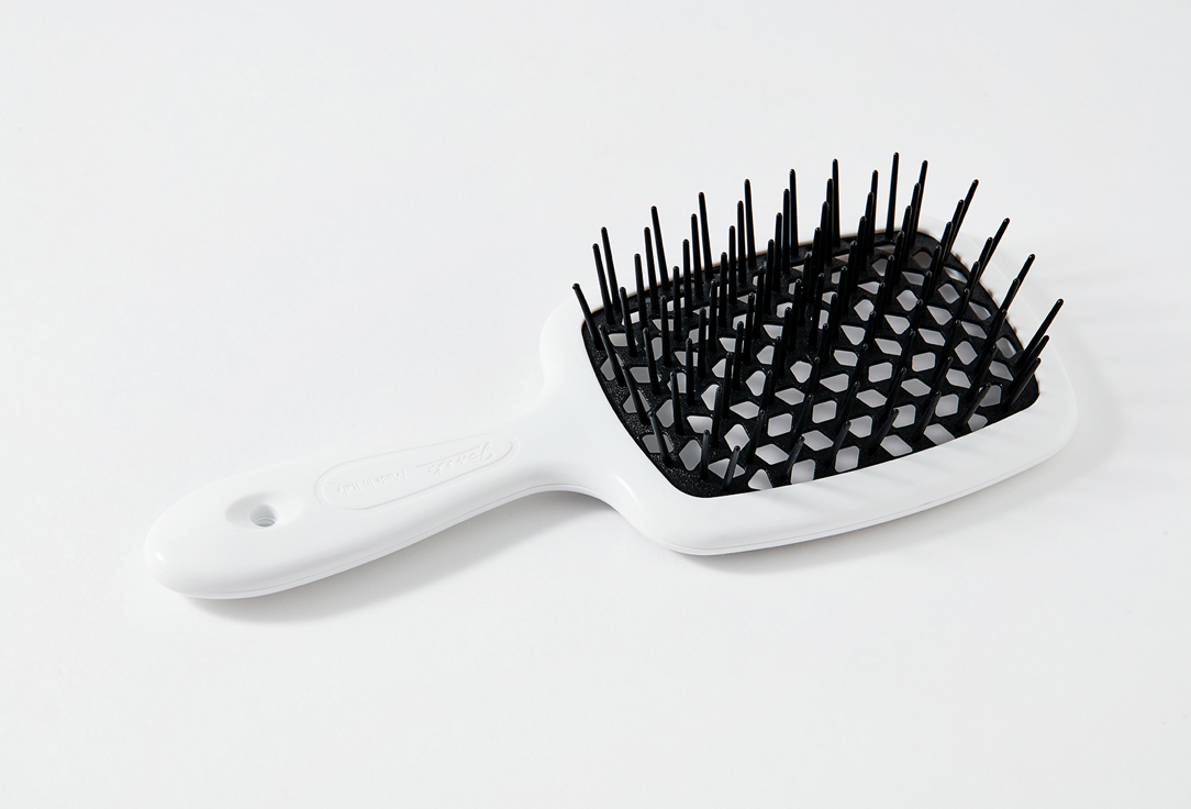 Janeke  Hair brush  Superbrush Black-White