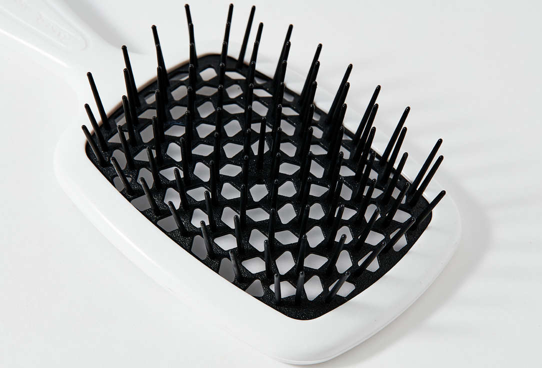 Janeke  Hair brush  Superbrush Black-White