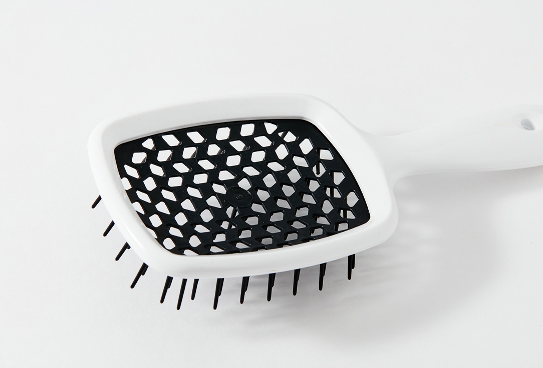 Janeke  Hair brush  Superbrush Black-White