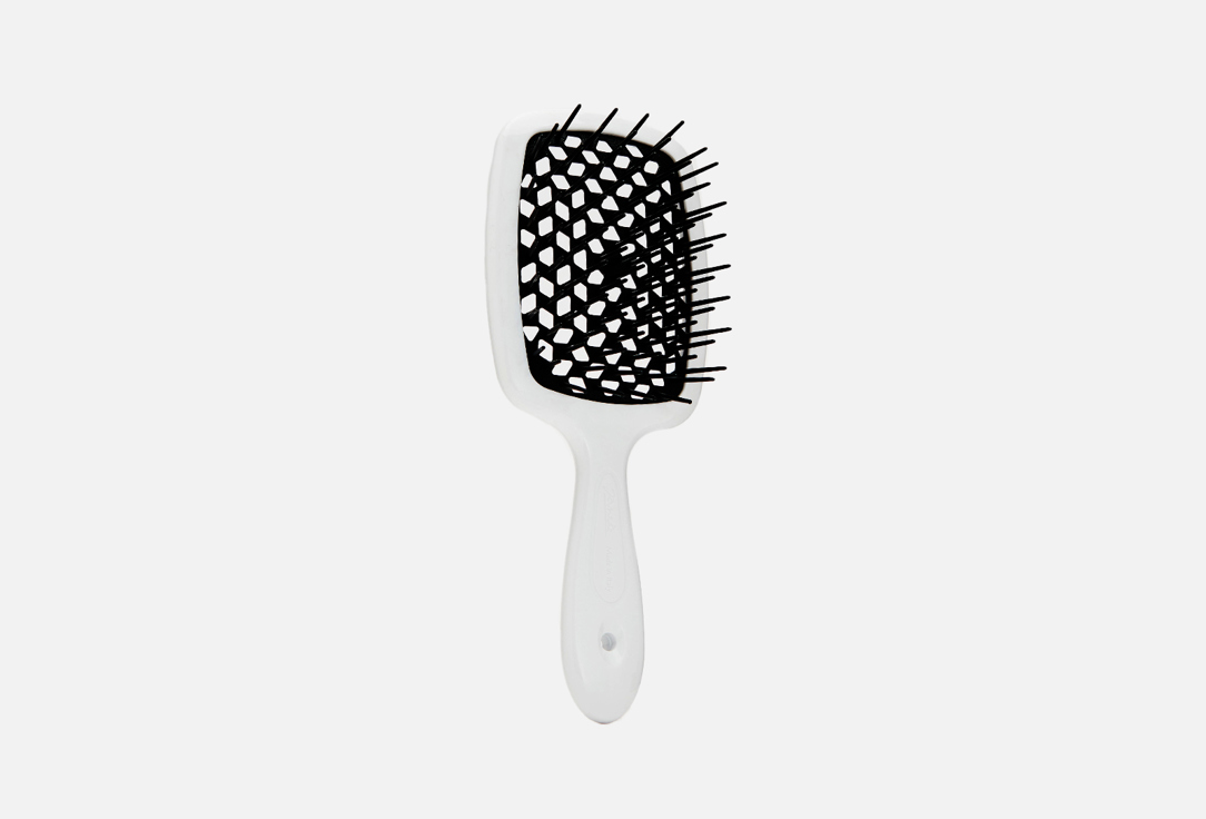 Janeke  Hair brush  Superbrush Black-White