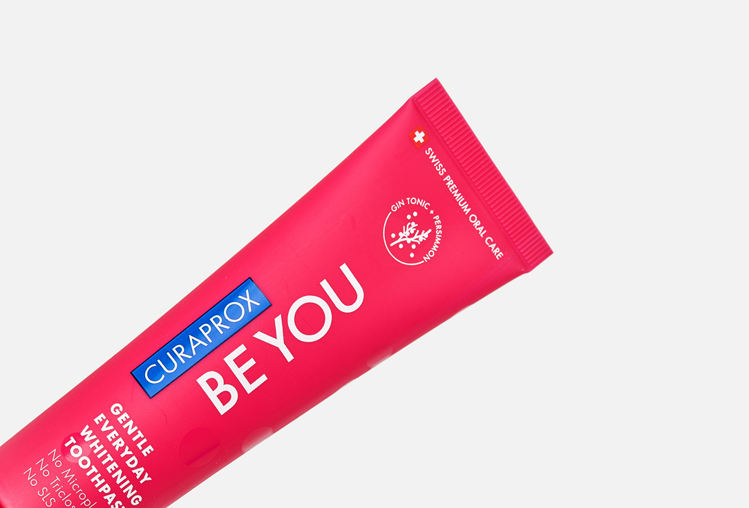 Curaprox Gentle whitening toothpaste with persimmon flavor Be you