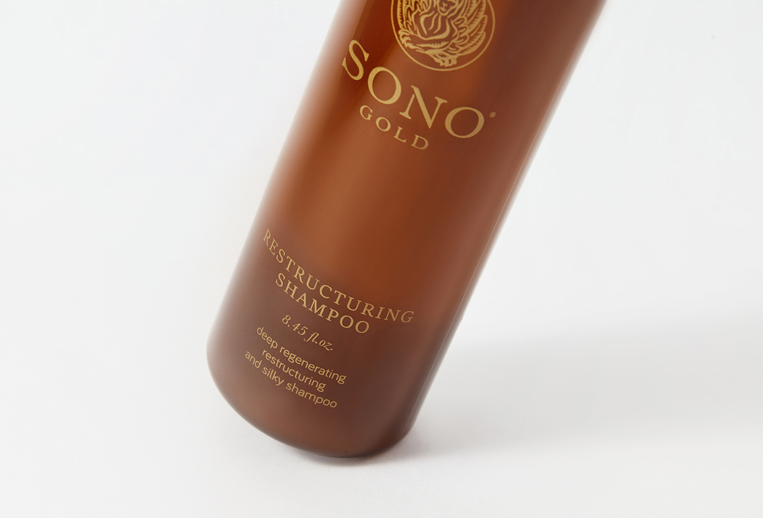 SONO Restoring Shampoo Gold restructuring