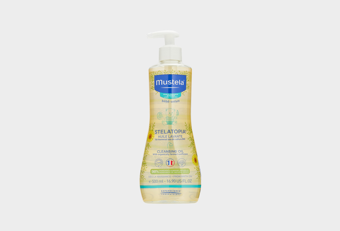 Mustela Cleansing Body Oil Stelatopia