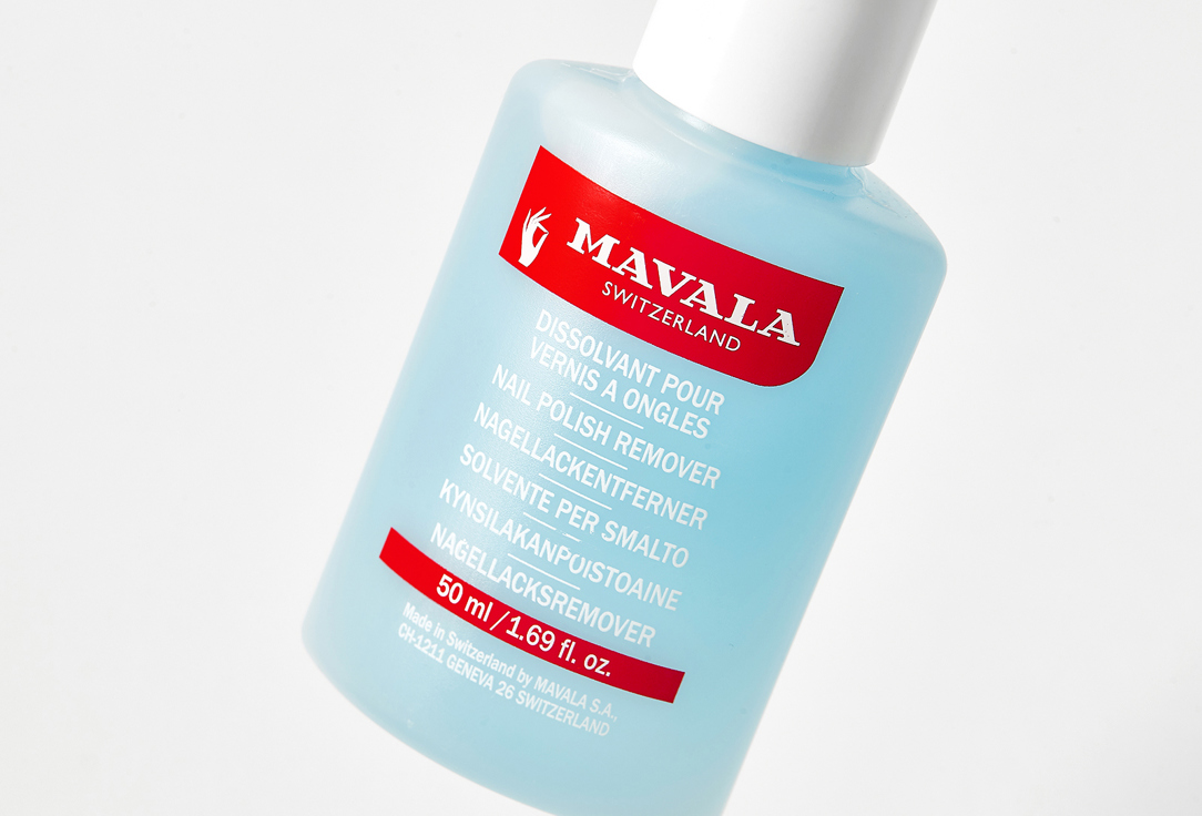 Mavala Nail polish remover Blue 