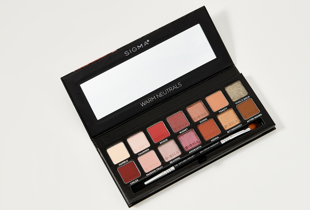 SIGMA BEAUTY Eyeshadow Palette  Warm Neutrals 