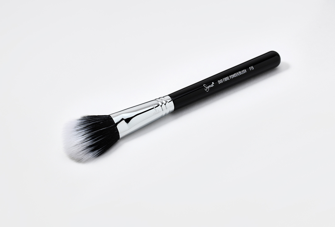 SIGMA BEAUTY DUO FIBER POWDER & BLUSH BRUSH F15