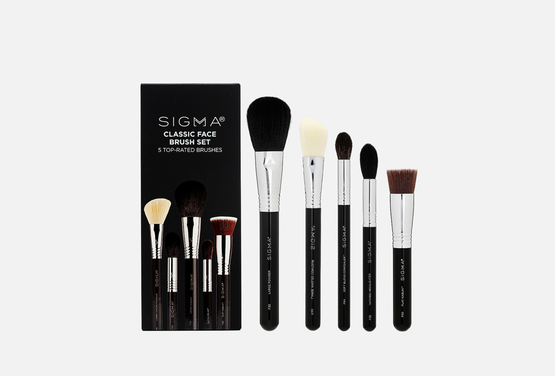 SIGMA BEAUTY FACE BRUSH SET Classic 