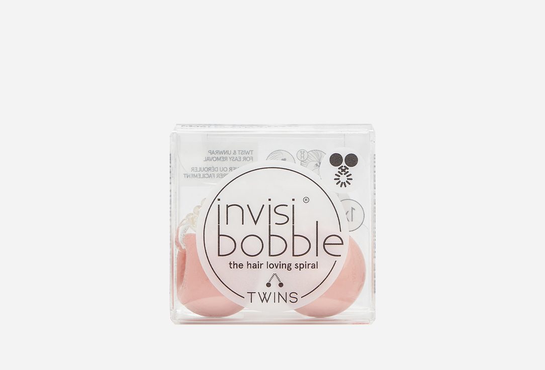 Invisibobble Rubber band with balls Original twins prima ballerina