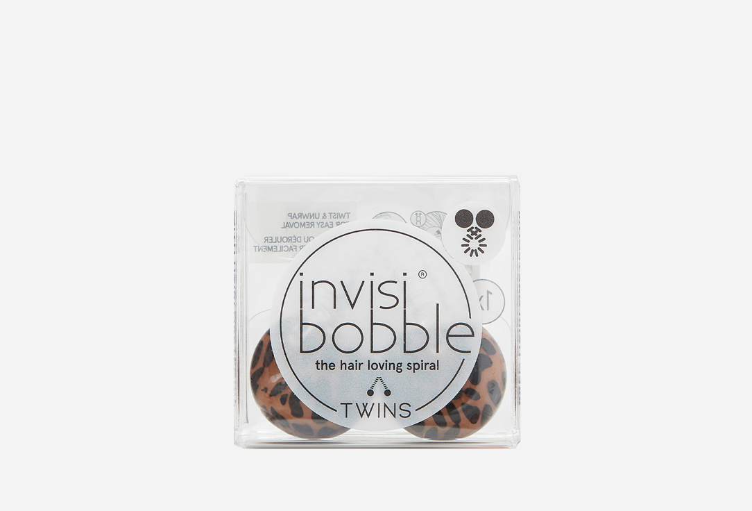 Invisibobble Rubber band with balls Original twins purrfection