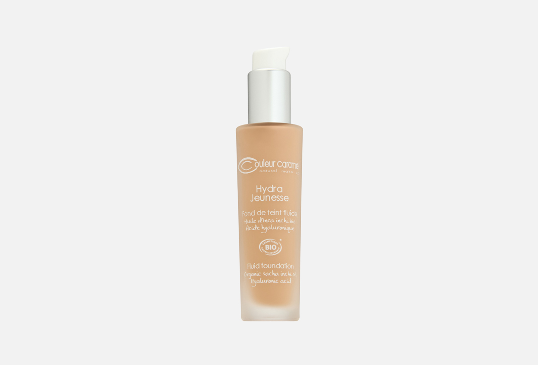 COULEUR CARAMEL Foundation Fond De Teint Fluide Hydra Jeunesse 