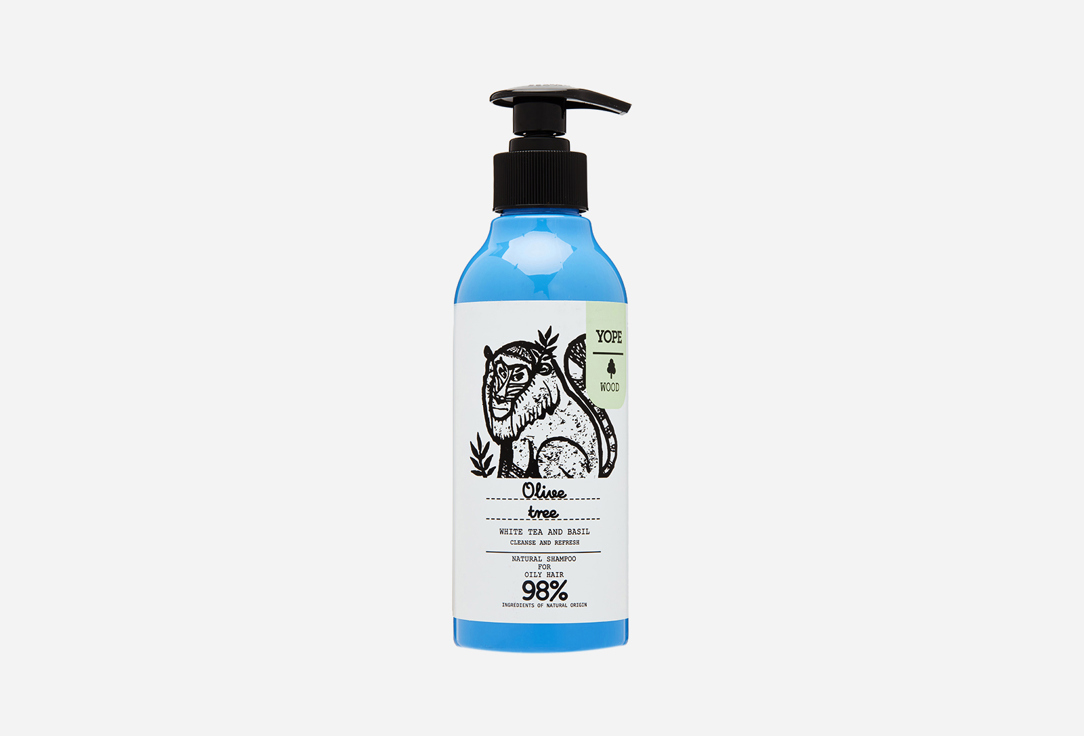 YOPE SHAMPOO FOR OILY HAIR Olive Tree