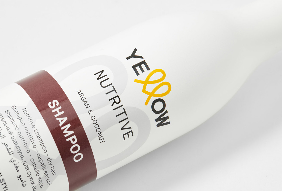 Yellow Moisturizing shampoo for dry hair NUTRITIVE SHAMPOO