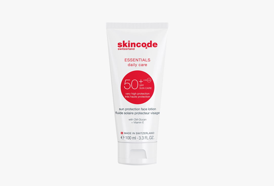 SKINCODE Face Sunscreen lotion  SPF50+ Fluid protection 