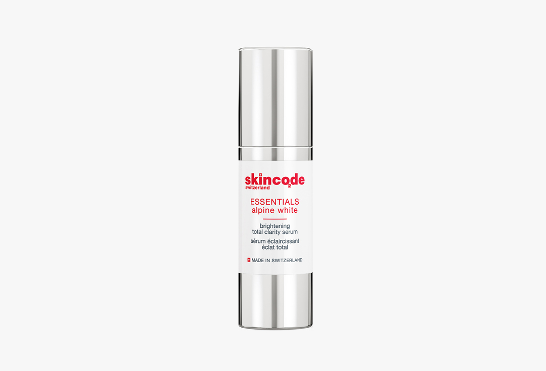 SKINCODE brightening Face serum  Essentils Alpine white total clarity