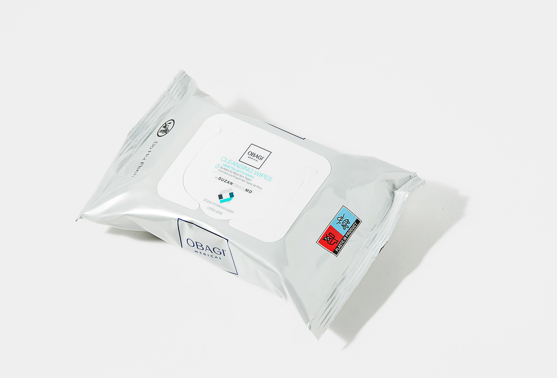 Obagi Cleansing & Makeup Removing Wipes SUZANOBAGIMD