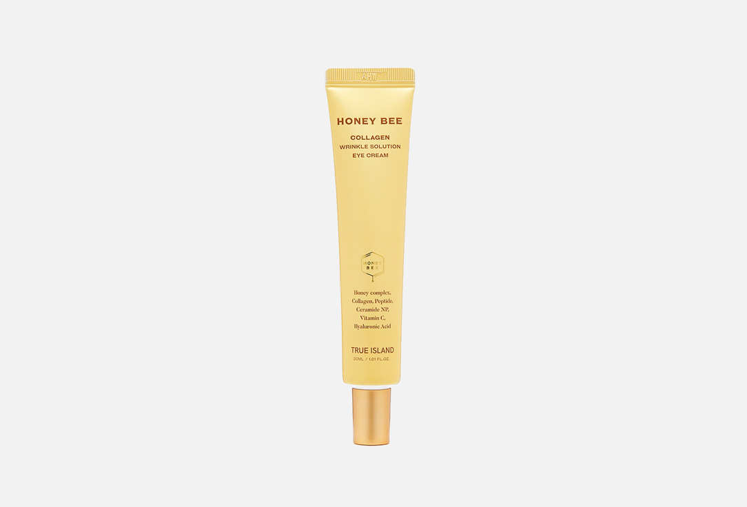 True Island Honey eye cream HONEY BEE COLLAGEN WRINKLE SOLUTION FOR EYE 