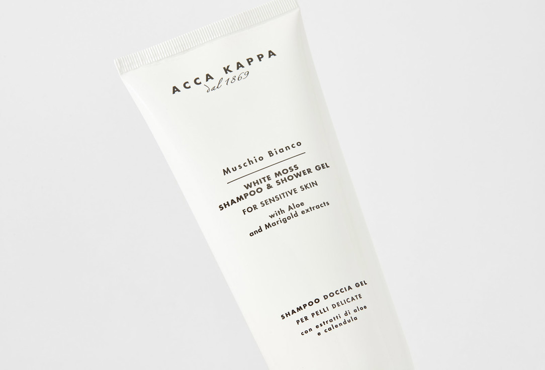 Acca Kappa Shower Gel & Hair Shampoo  White moss